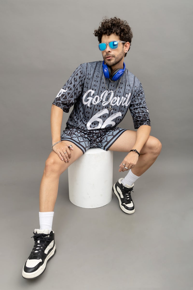 Go Devil 66 Graphic Co-Ord Set For Men - Image 3
